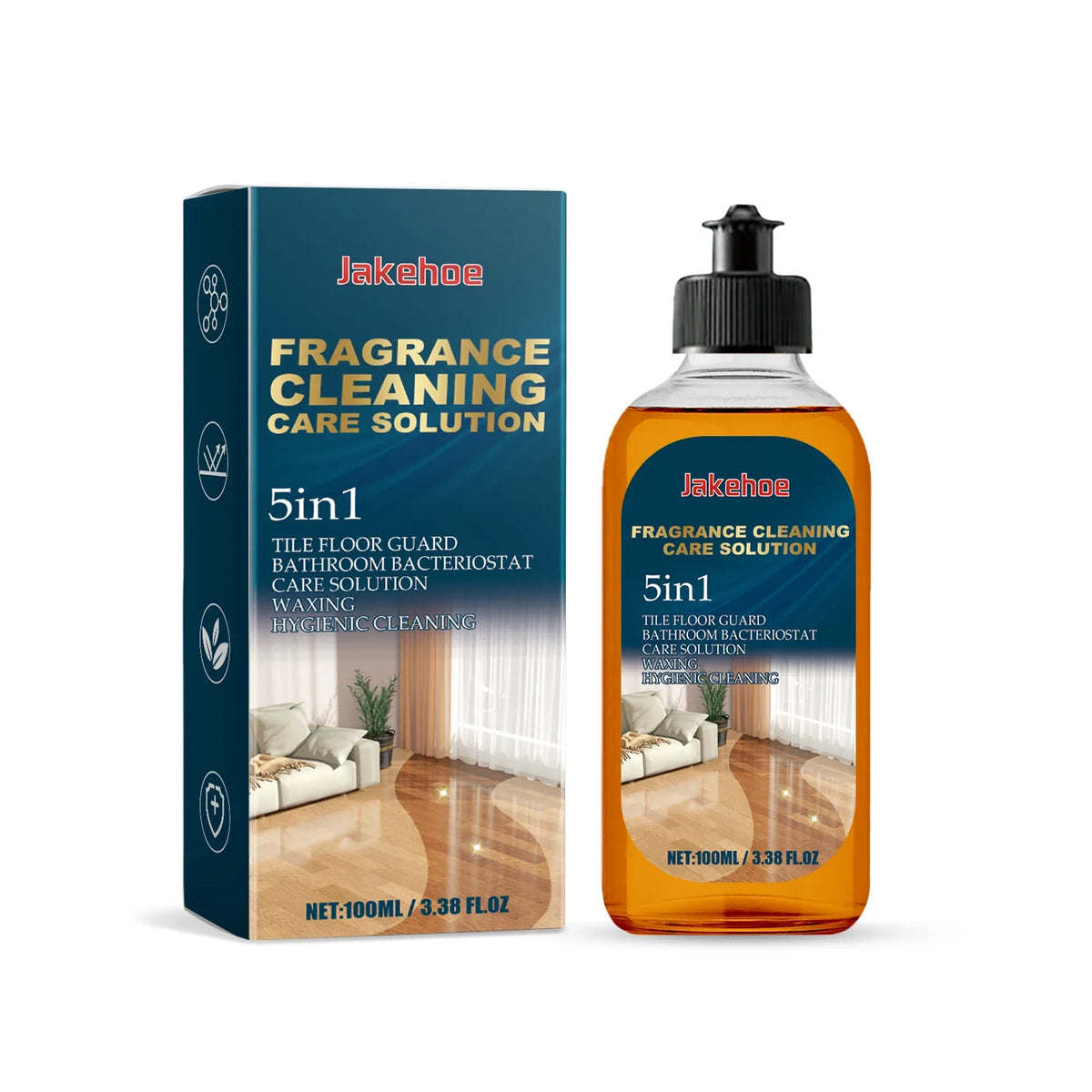 JAKEHOE Ceramic Tile Floor Cleaner – Stain Remover & Polish