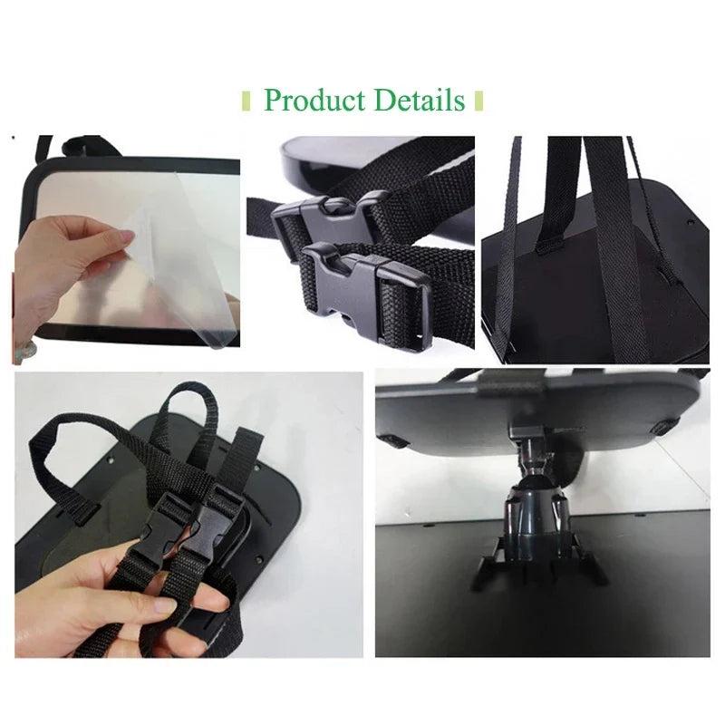 Baby Car Mirror – Adjustable Rear Seat Safety View Mirror