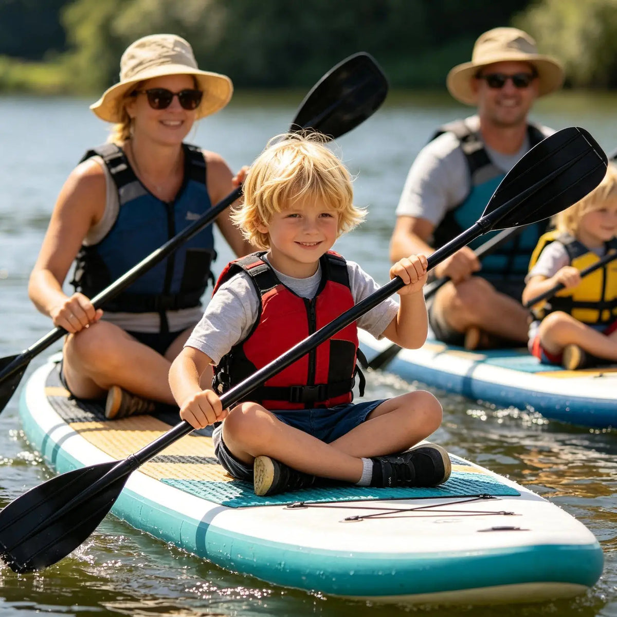 2-Section Carbon Fiber Kayak Paddle | Lightweight Double-Blade