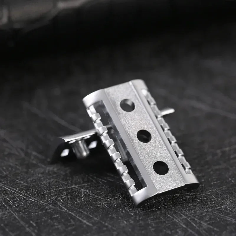 2026 YAQI Inkwell Stainless Steel Men's Shaving Razor Holder Sleek