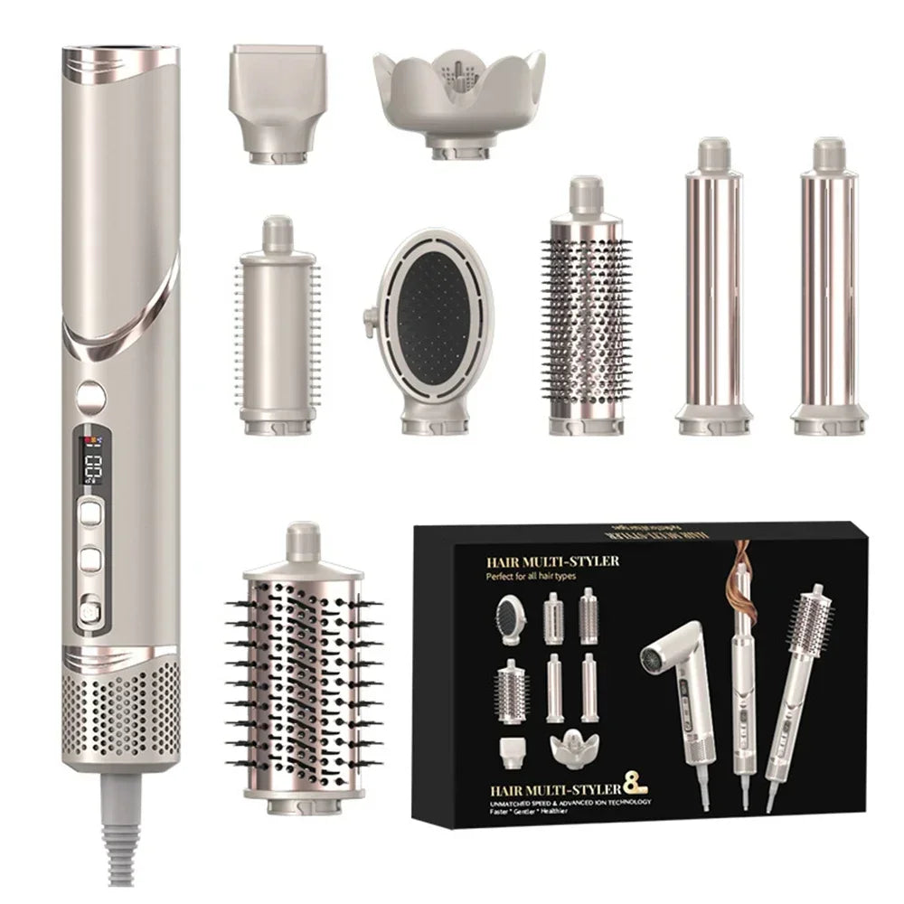 YOOSilk 8-in-1 Hair Dryer Airwrap | 110,000 RPM Styling Set