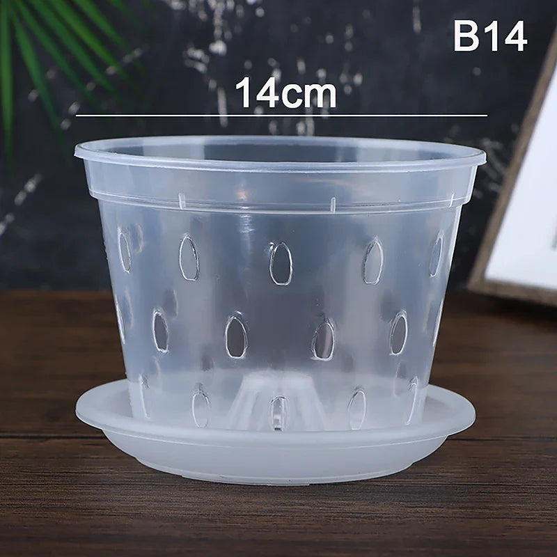 Household Orchid Special Flower Pot Garden Plant Drainage Pots Hole