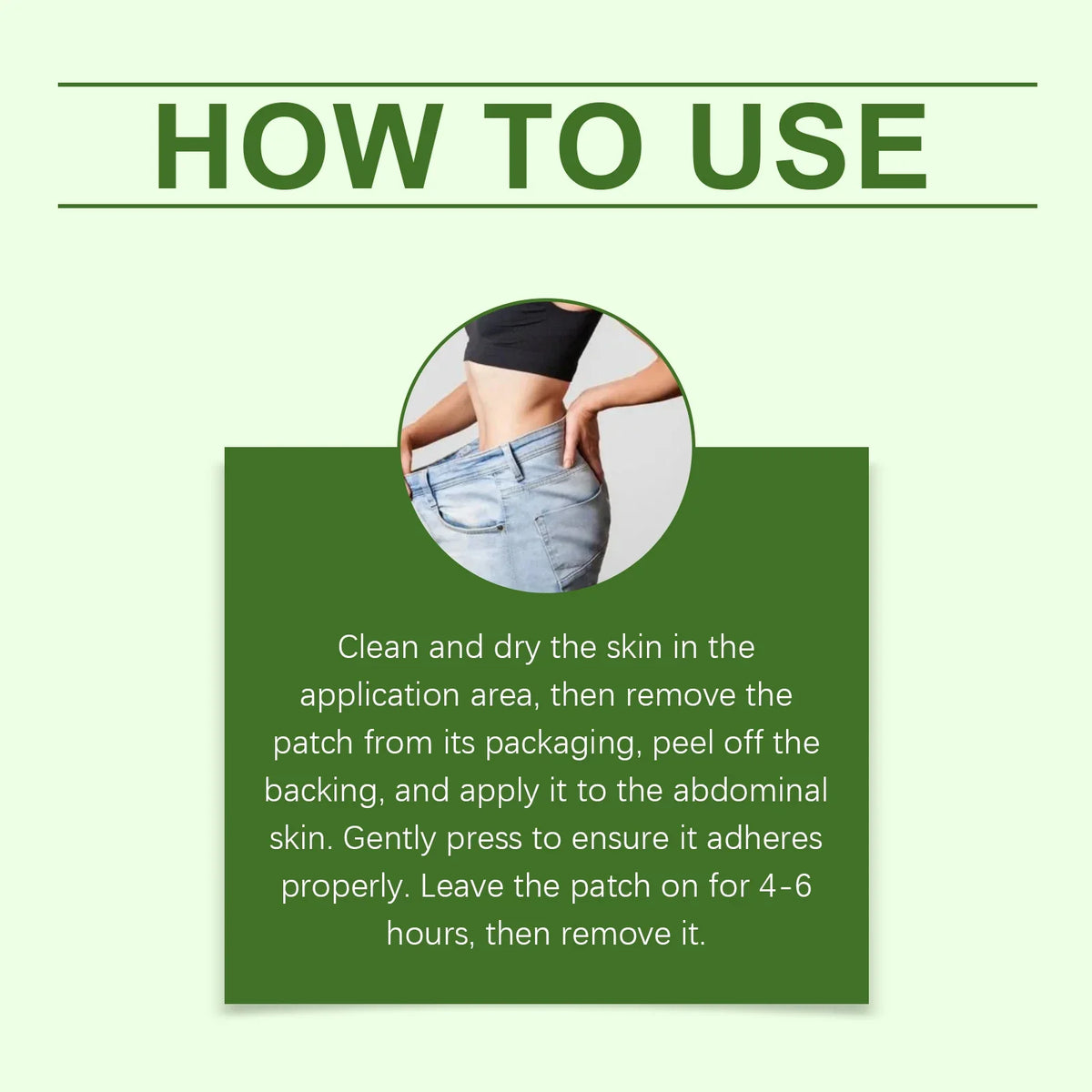 Body Contour Care Patch – Breathable & Skin-Friendly Daily Patch