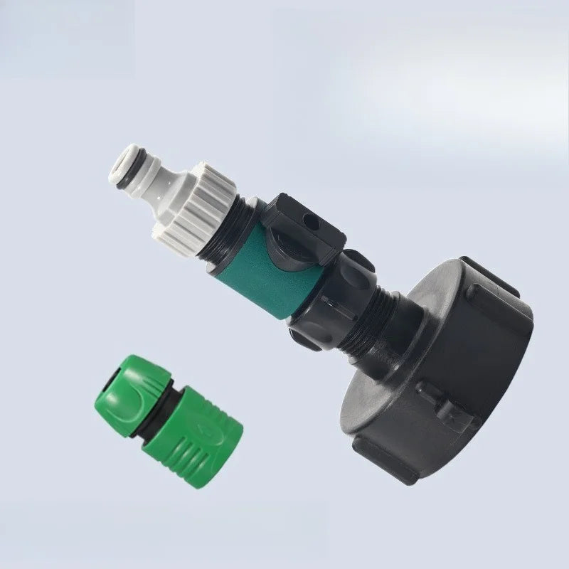 S60 IBC Tank Adapter – 20/25/32mm PE Pipe Quick Connector