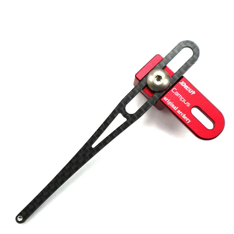DECUT Recurve Bow Clicker Extended Carbon Magnetic Side Pad