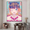 Witch Watch Poster – HD Waterproof PVC Wall Sticker Decor