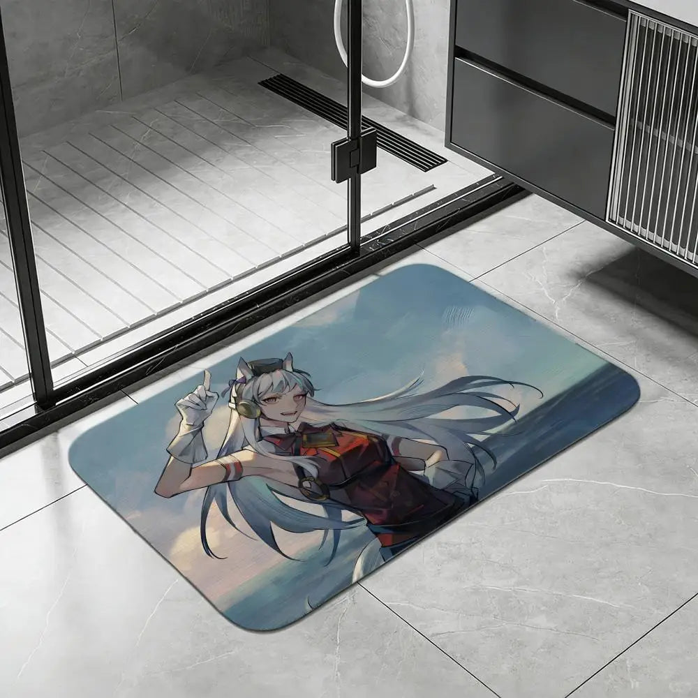 Diatomite Bath Mat – Quick Dry, Anti-Slip & Absorbent Floor Mat