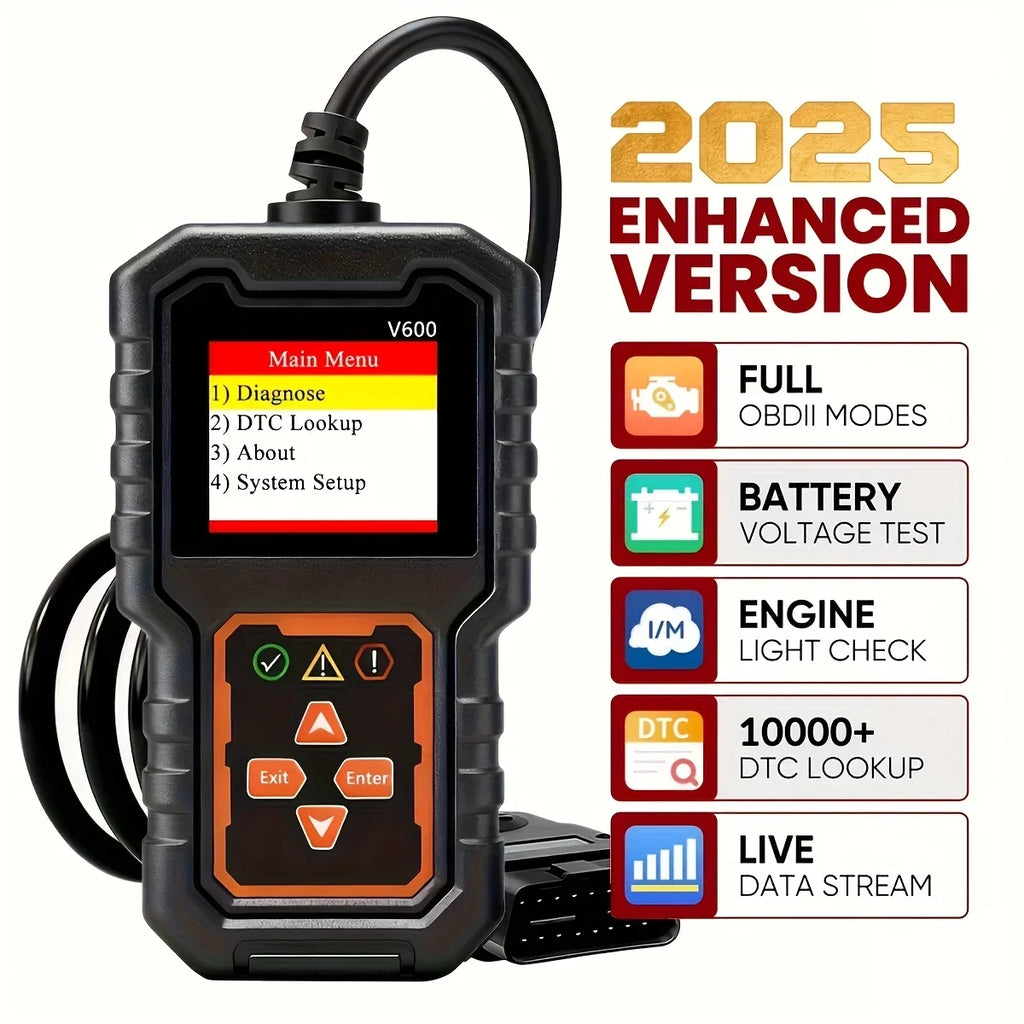 OBD2 Scanner Code Reader – Car Engine Diagnostic Tool 1996+