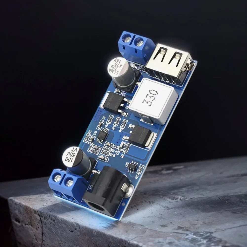 DC-DC Buck Converter 24V/12V to 5V 5A Step Down Power Module