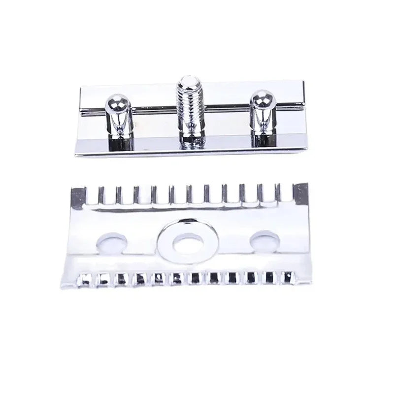 YAQI Chrome Open Comb Shaving Razor Head Mens