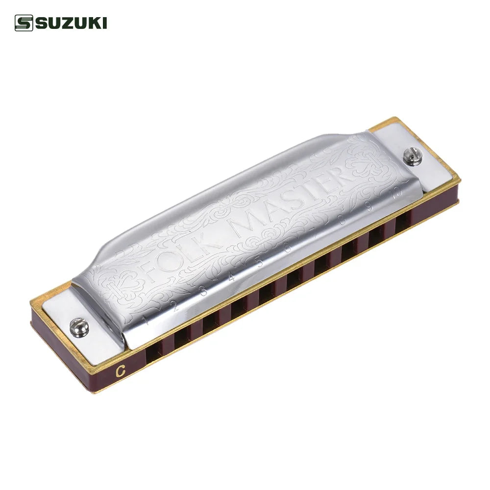 10-Hole Diatonic Blues Harmonica | Key C A B E F G, Beginner