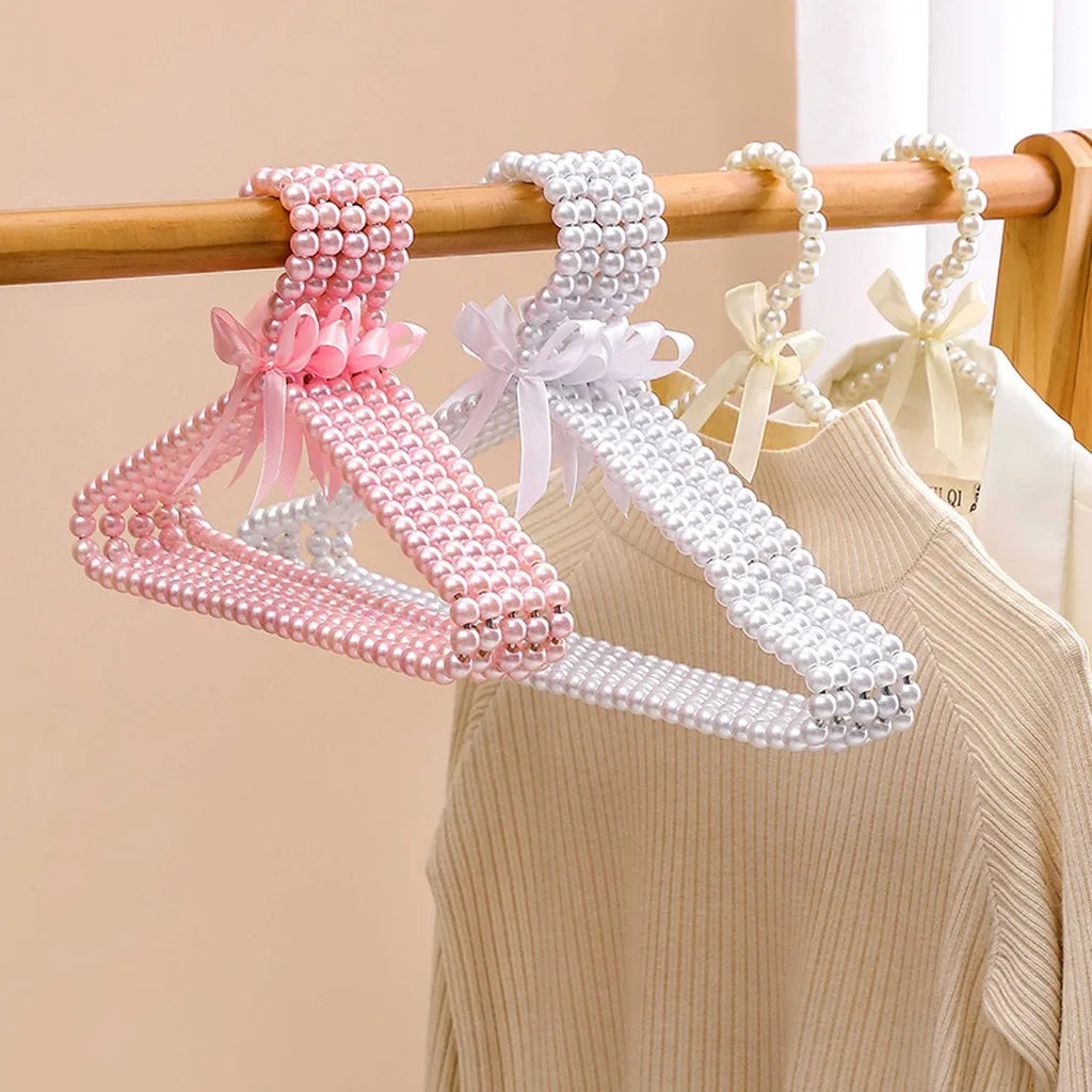Plastic Pearl Decorative Hanger Clothing Accessory Children Skirts