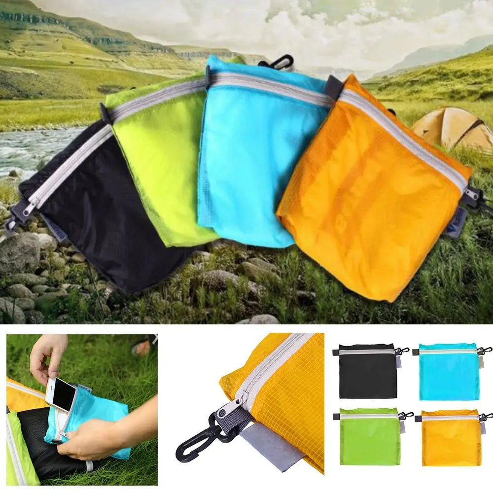Waterproof Zipper Storage Bag with Hook | Travel Organizer