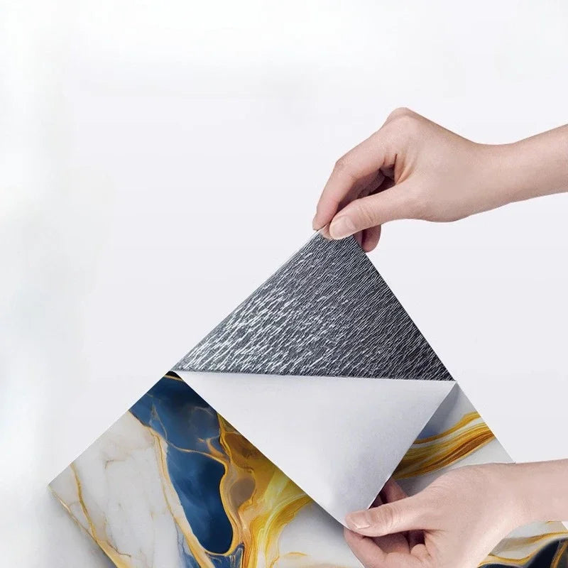Marble 3D Peel & Stick Tile Stickers – Waterproof 30×30cm