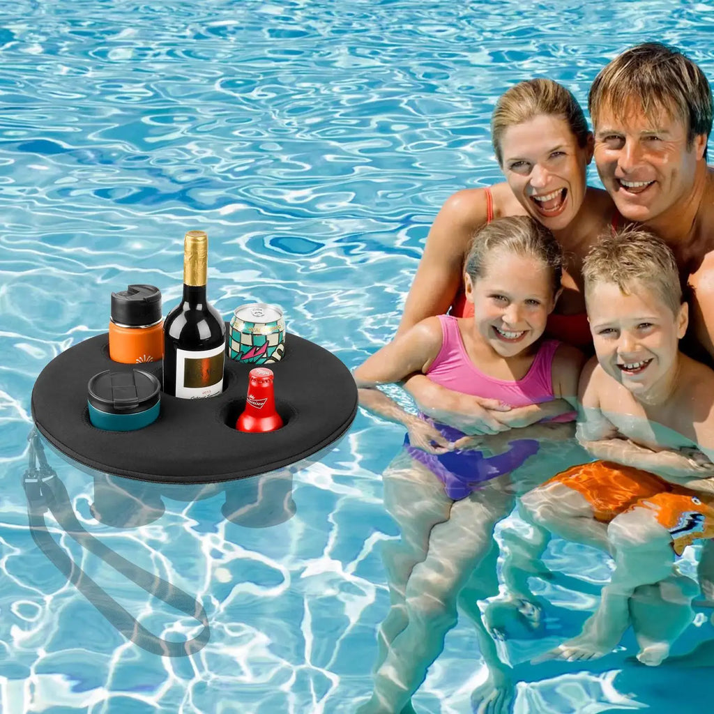 5-Hole Floating Drink Holder for Pool, Spa & Hot Tub