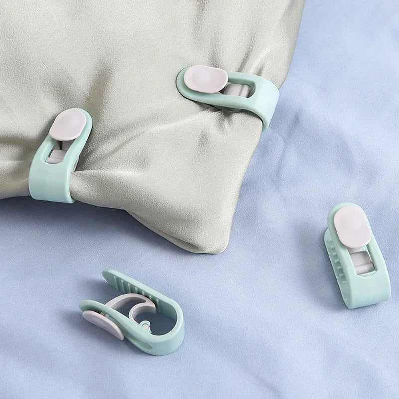 Anti-Slip Bed Sheet Clips & Quilt Holder Pegs – 6/12 Pack