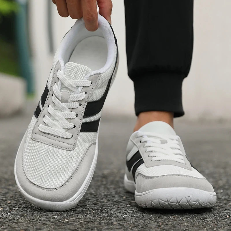 ZULIWAGN Wide Toe Barefoot Sneakers – Breathable Walking Shoes