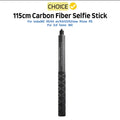 115cm Carbon Fiber Invisible Selfie Stick | Insta360 X5/X4/X3 & GoPro