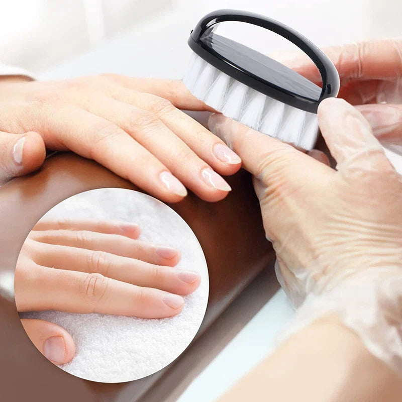 Nail Cleaning Brush – Manicure & Pedicure Scrubbing Tool