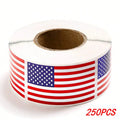 USA Patriotic Sticker Notebooks Cards Scrapbooking Office Stationery