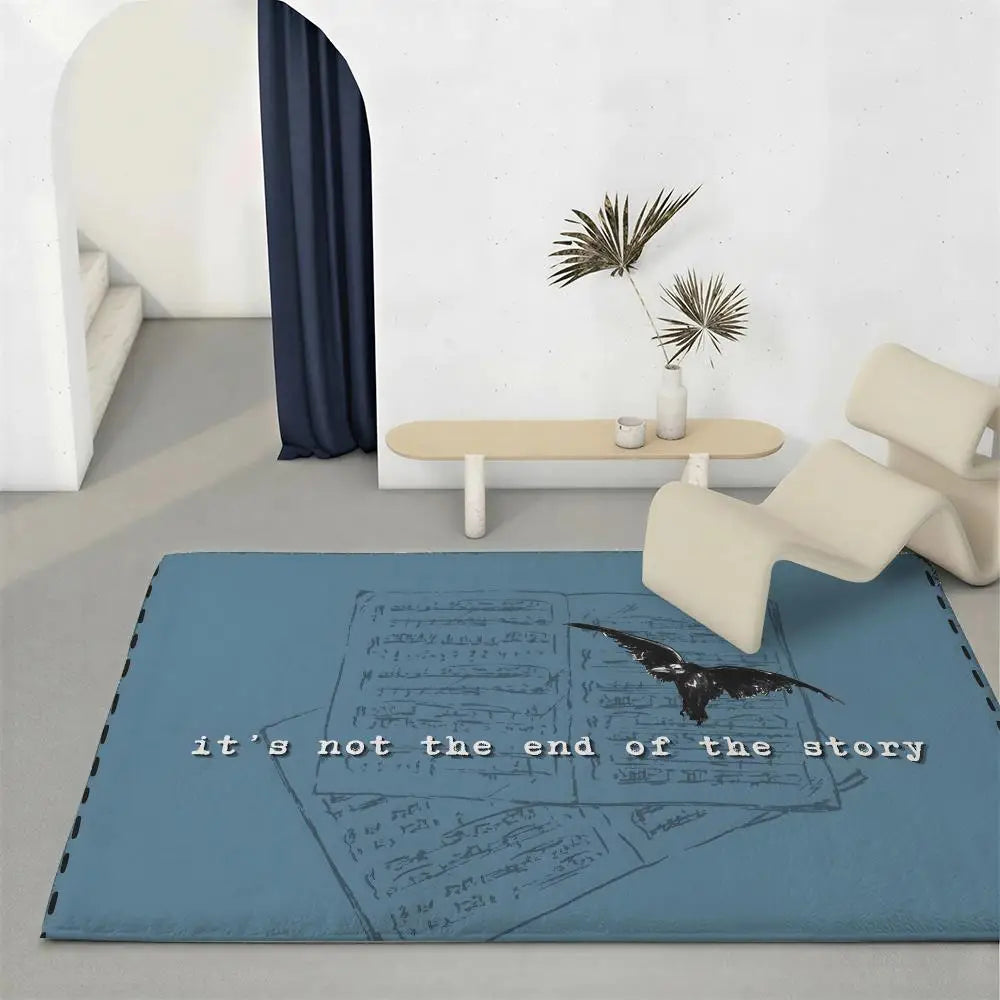 Conan Gray Fan Flannel Floor Mat – Non-Slip Soft Indoor Rug
