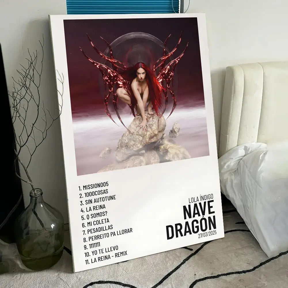 Lola Indigo Album Cover HD Canvas Wall Art Poster | Home Decor