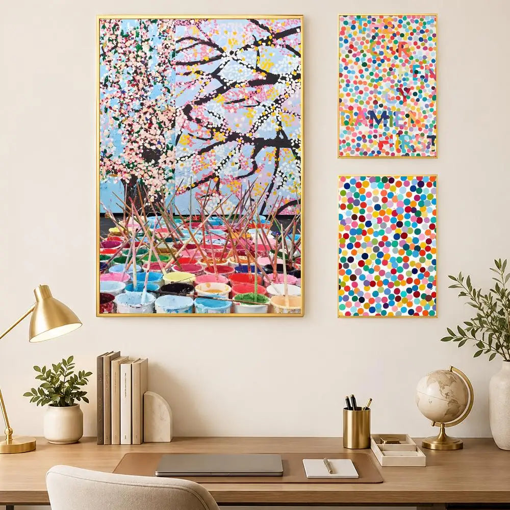 Damien Hirst HD PVC Self-Stick Wall Art Poster | Waterproof Decor