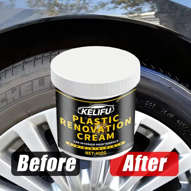 400g Plastic & Rubber Restorer – Scratch Repair & UV Protection
