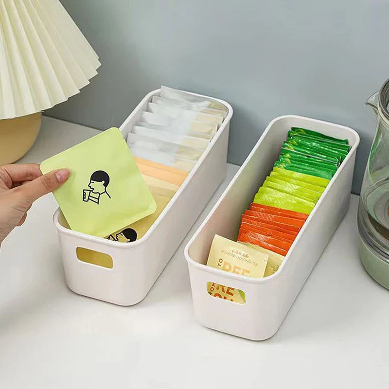Phone Case Storage Box Multi Functional Partitioned Drawer Uncovered