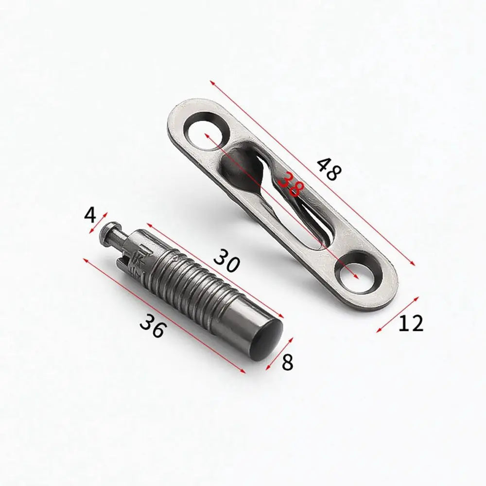 Invisible Cabinet Board Connectors – 4-Set Metal Shelf Support