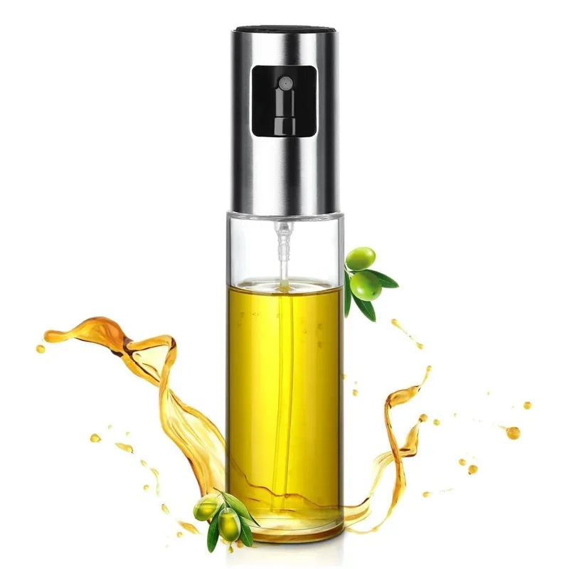 Glass Pressurized Oil Spray Bottle – Kitchen & BBQ Dispenser