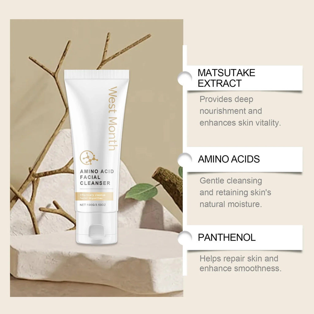 Amino Acid Facial Cleanser – Pore Purifying & Oil Control 100g
