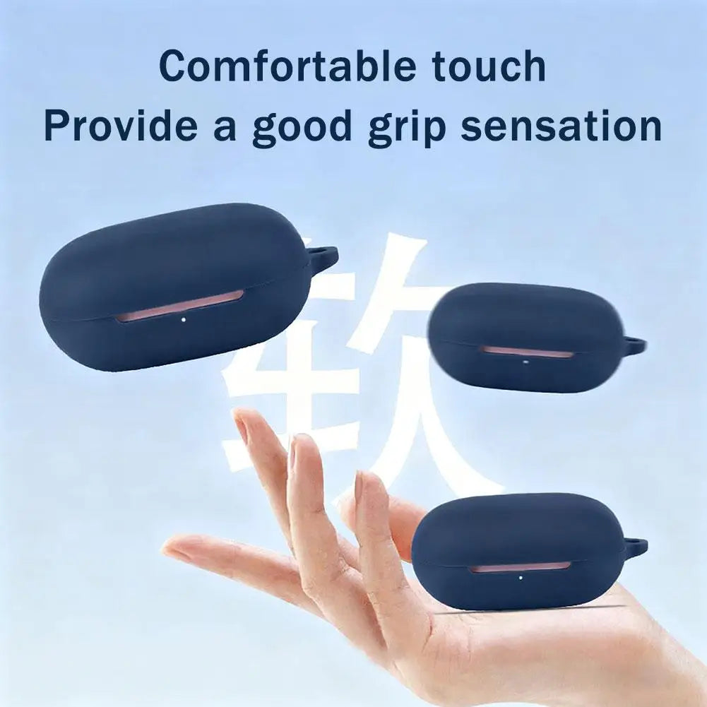 Silicone Case for Powerbeats Fit 2025 | Shockproof Cover + Clip