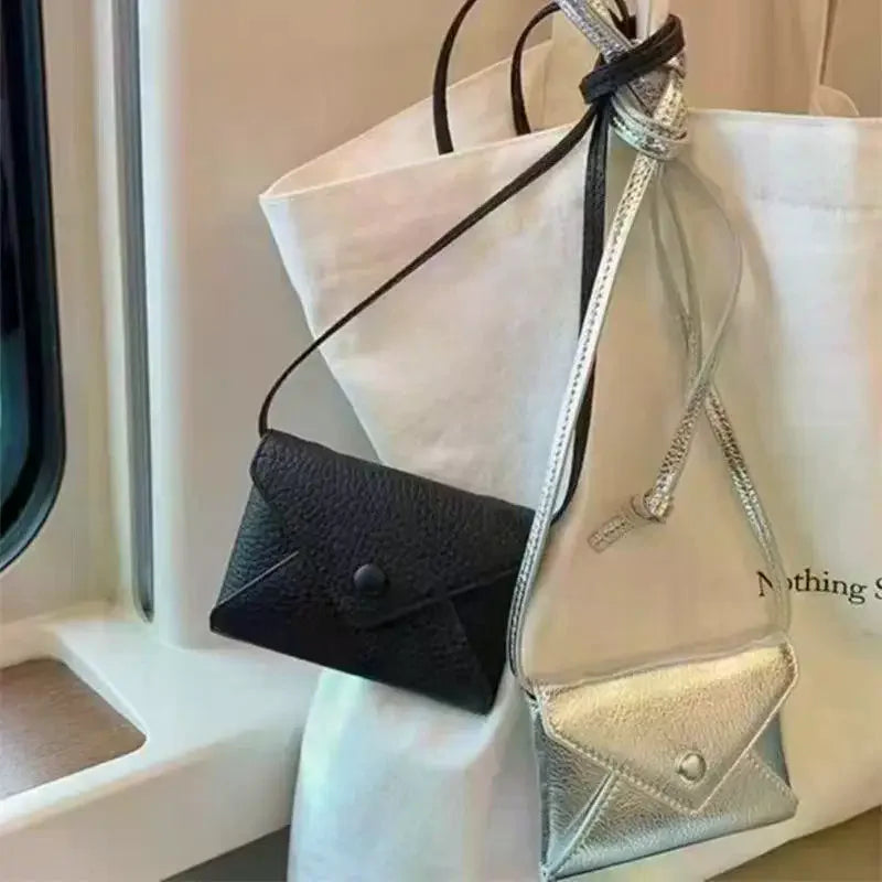 Mini PU Leather Crossbody Bag – Coin Purse & Card Holder