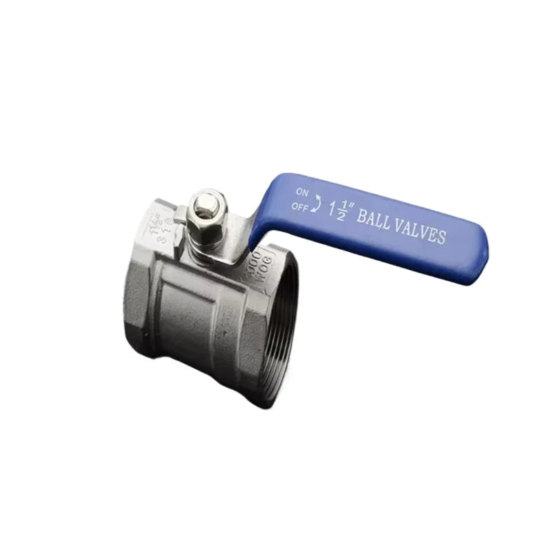 Stainless Steel BSP Ball Valve with Vinyl Handle | 1/4"–1-1/2"