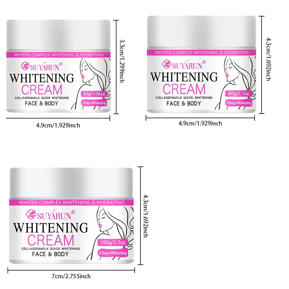 SUYARUN Brightening Cream – Hydrating Moisturizer for Glowing Skin