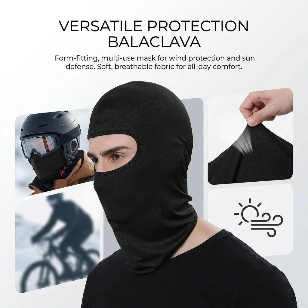 UPF50+ Cycling Face Mask | Breathable Quick-Dry Camo Cover