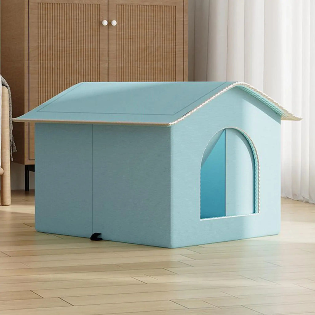 Cooling Cat House – Enclosed All-Season Pet Nest | S & M Sizes