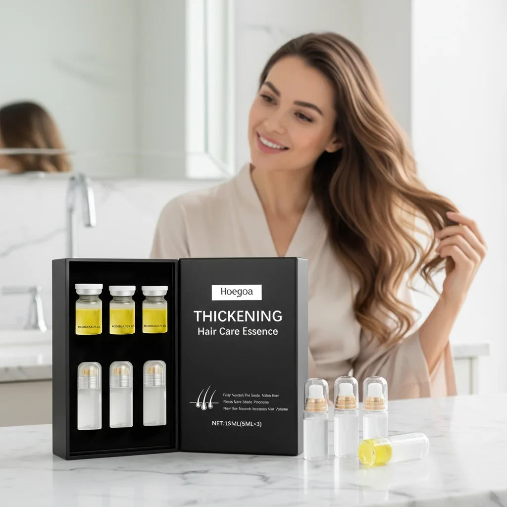 Hair Care Kit with Roller Applicator – Scalp Massage & Nourish