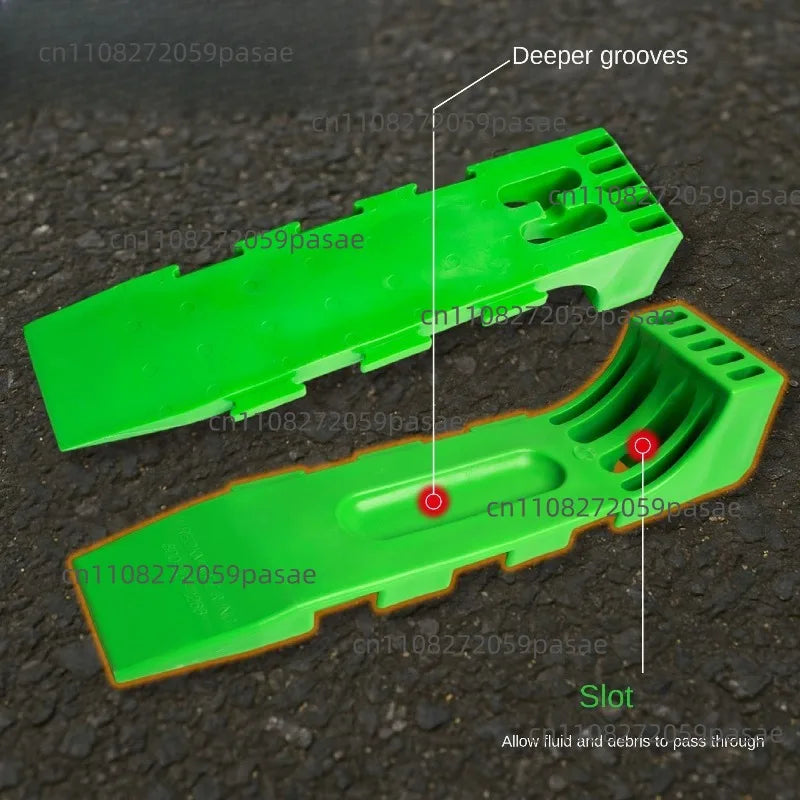 4PCS Interlocking Plastic Tire Skates – Ramp & Wrecker Use