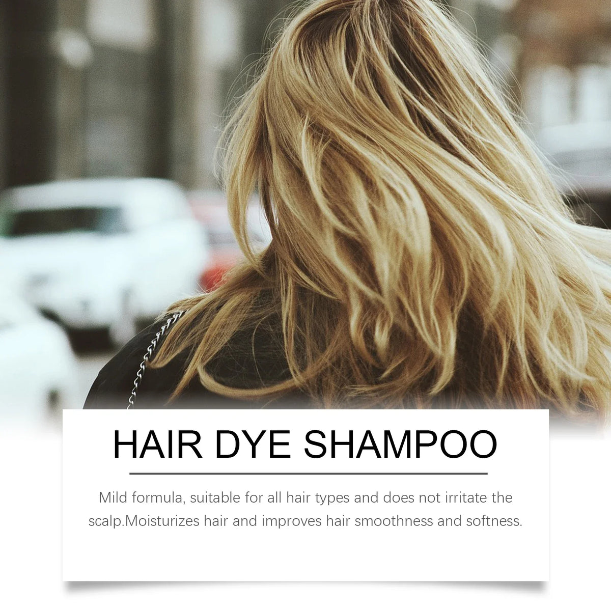 Plant Extract 2-in-1 Hair Dye Shampoo – Gray Coverage 200ml