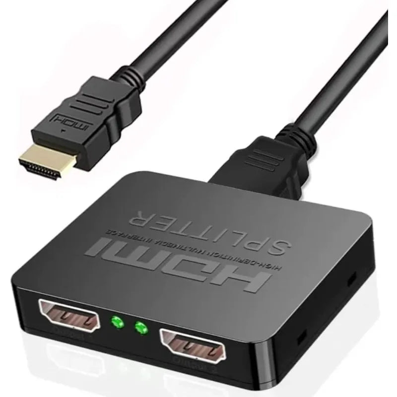 1x4 HDMI Splitter 4K – 1 In 4 Out Hub for PS4, TV & Laptop