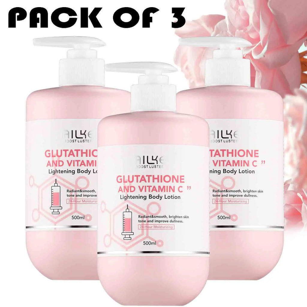 AILKE Vitamin C & Glutathione Brightening Body Lotion 500ml