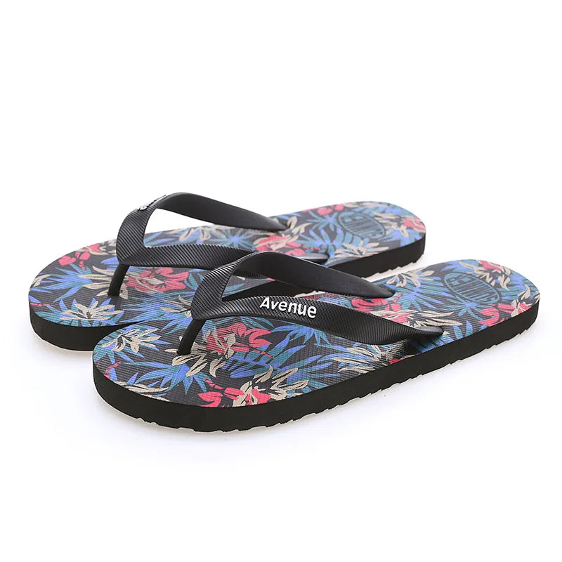 JPNTKY Men's Flip Flops Non-Slip Beach Sandals & Outdoor Slides