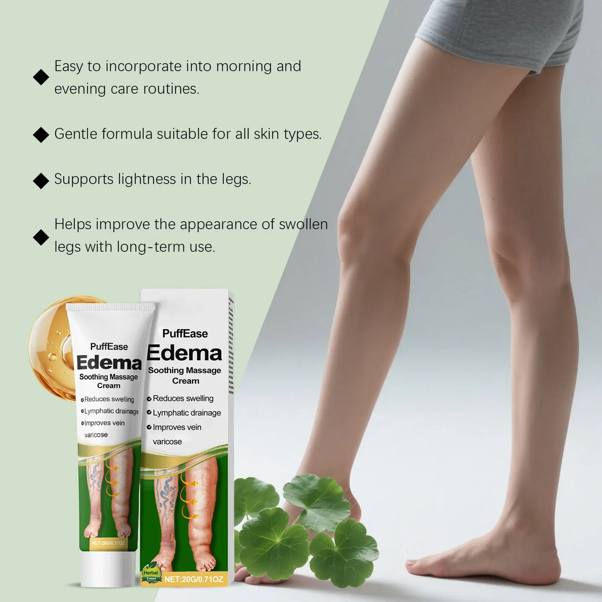 Varicose Vein & Leg Edema Relief Cream | Circulation Boost