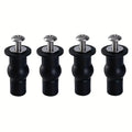 2 M6 Toilet Seat Fixing Bolts Rubber Expansion Screws Nuts Bathroom
