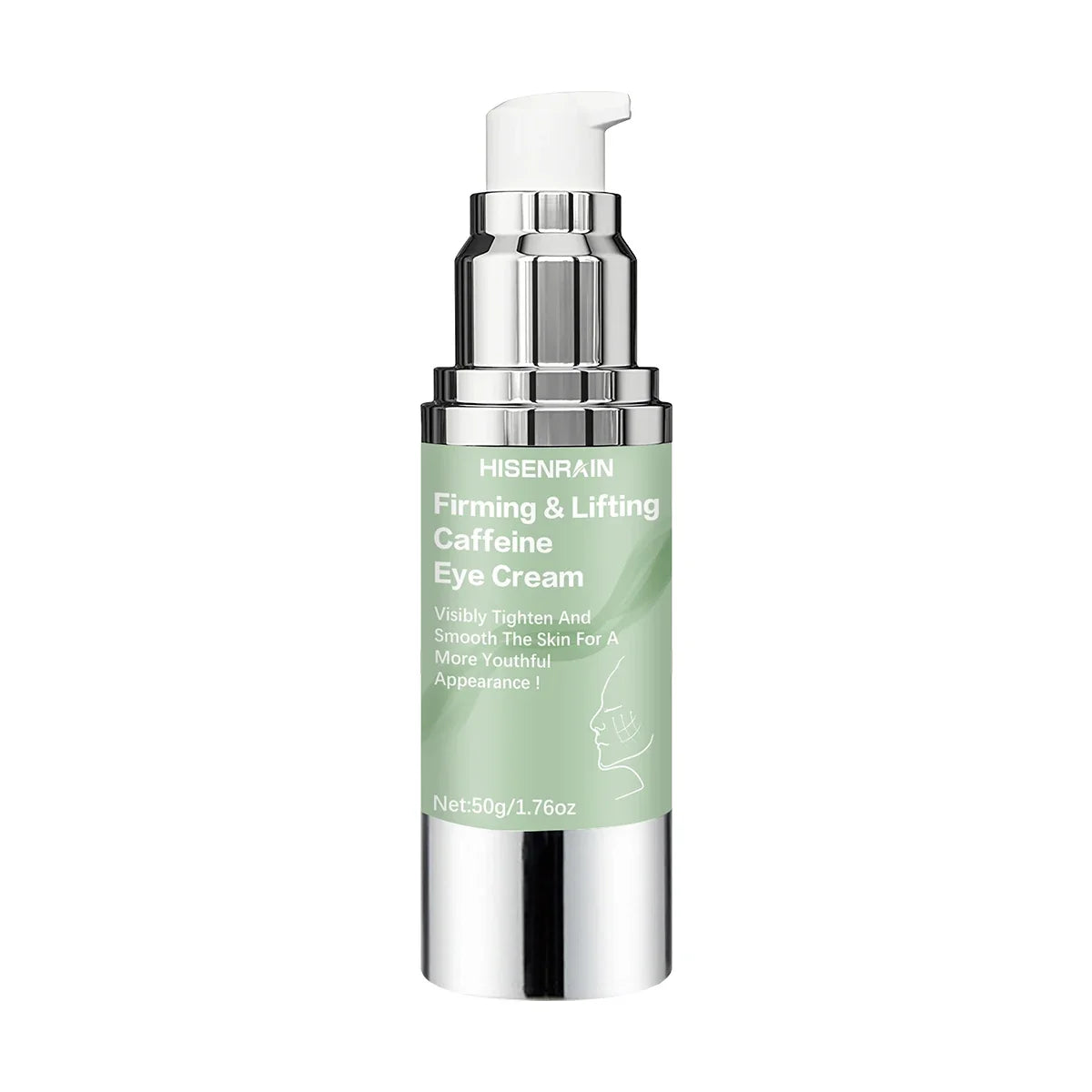 HISENRAIN Caffeine Eye Cream 50g – Firming, Lifting & Hydrating