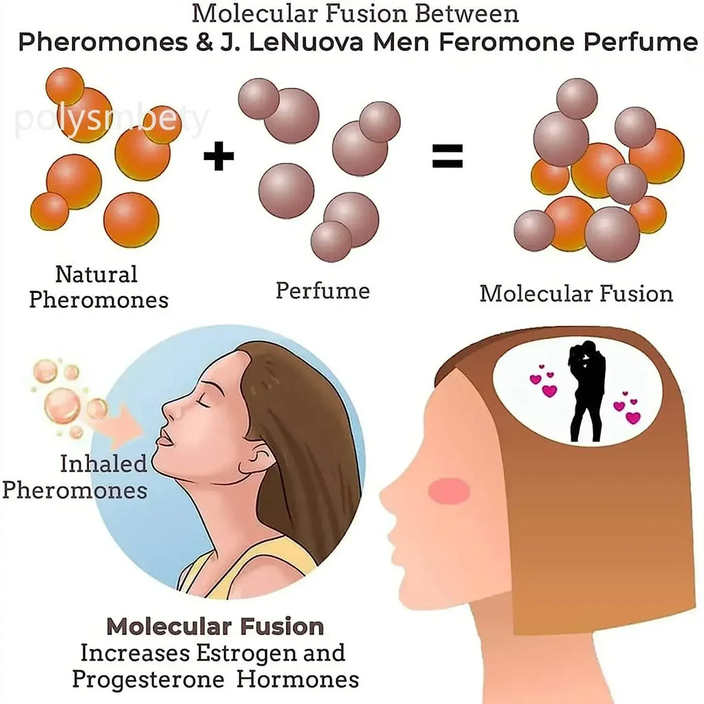 Men's Pheromone Perfume Oil – Long-Lasting Attraction Scent 10ml