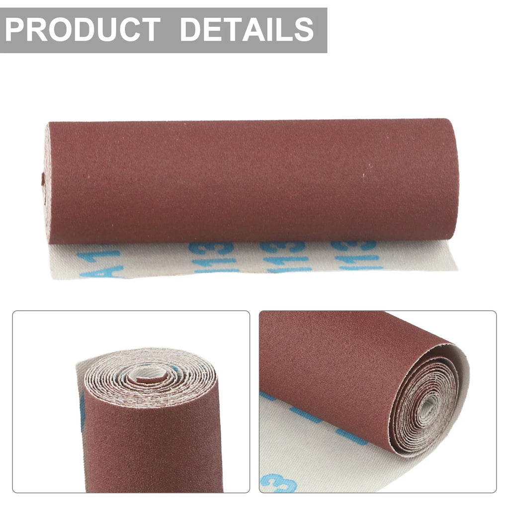 VIBRATITE Emery Cloth Sandpaper Roll 80–800 Grit | Wood & Metal