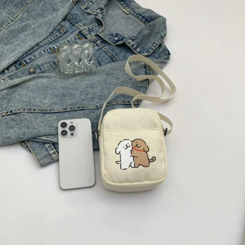 Exercise Fashion Phone Storage Pouch Men Women Anime Cartoon Cute